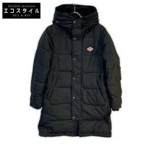 DANTON ダントン 【×BEAMS】19A-FA-002 ブラック ダブルジップ ダウンジャケット ブラック 36 ジャケット ポリエステル レディース 中古