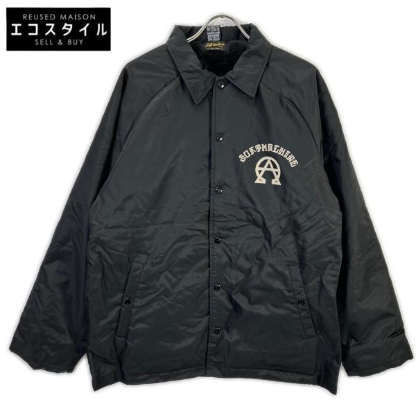 ソフトマシーン 美品 APOCALYPSE JK ボアライニング コーチジャケット メンズ