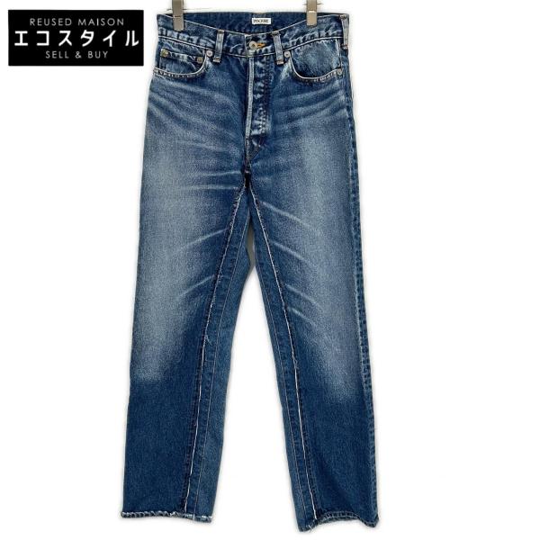 アンスクリア ID-PT12 Streight Patch Different Denim/ストレー...