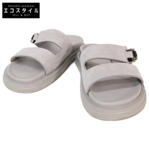 美品 DIOR ディオール 3SA121ZSI Dior Aqua ディオールアクア バックル付 スライドサンダル 42 メンズ