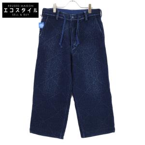 Porter Classic ポータークラシック PC SASHIKO ORIGINAL WIDE PANTS 刺し子 オリジナル ワイドパンツ M メンズ