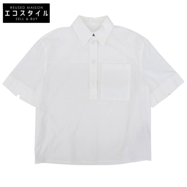 美品 JIL SANDER+ ジルサンダープラス ボックス シルエット プルオーバー シャツ トップ...