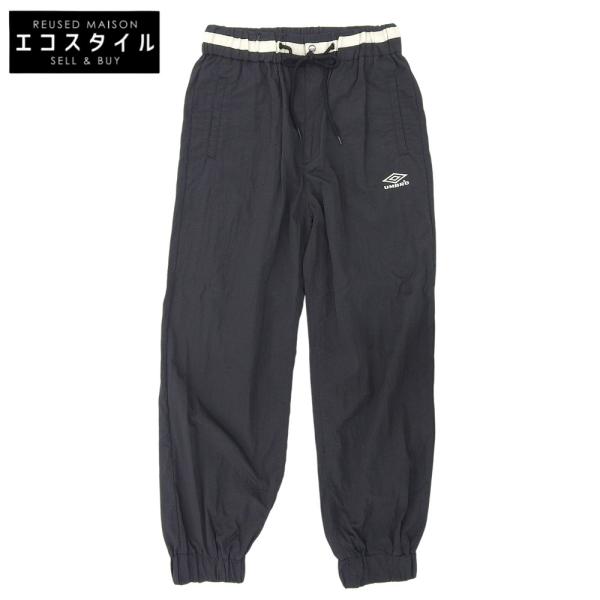 UMBRO アンブロ ×BELPER×M トラックパンツ ボトムス レディース 黒 ブラック