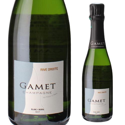 シャンパン シャンパーニュ ワイン ガメ リヴ ドロワ ブリュット ブラン ド ノワール ハーフ 3...