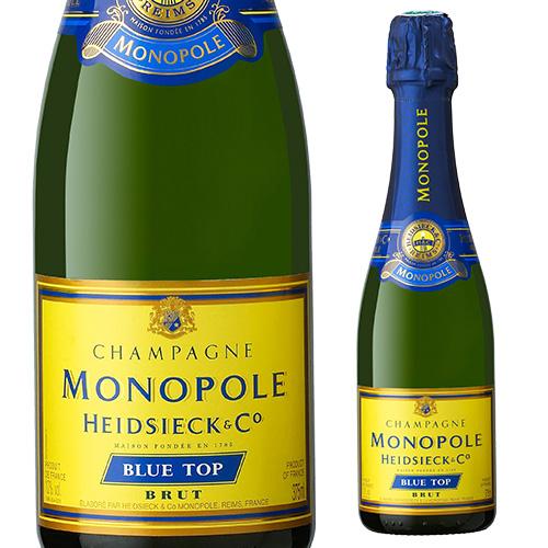 シャンパン シャンパーニュ P+10% エドシック モノポール ブルートップ ハーフ NV 375ｍ...
