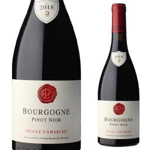 P+10% 赤ワイン ブルゴーニュ ルージュ 2018 ニコル ラマルシュ 750ml フランス 父の日 お中元 ギフト｜wine-naotaka