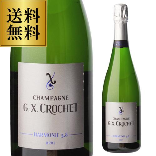 シャンパン シャンパーニュ G.X. クロシェ ハーモニー 3.8 ブリュット 750ml コート ...