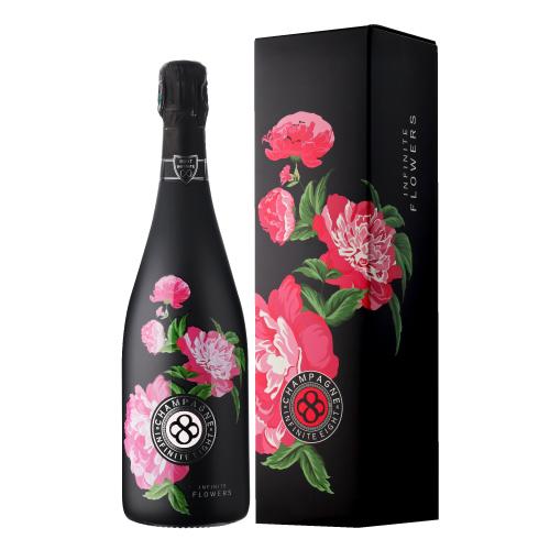送料無料 シャンパン インフィニット エイト フラワーズ ブリュット (NV) 正規品 箱なし 75...