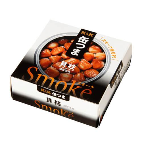 缶つま Smoke 貝柱 50g おつまみ 缶詰 缶つま 貝柱 珍味 燻製 スモーク 長S 母の日 ...