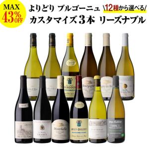 送料無料 MAX44%OFF！ 好みで選べる！よりどり『リーズナブル』ブルゴーニュ3本 お好みで組み合わせ自由♪ ワインセット 浜運