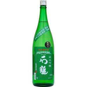 【20〜22日はポイント5倍】石鎚 純米吟醸　緑ラベル　槽搾り/石鎚酒造1800ml (地酒)
