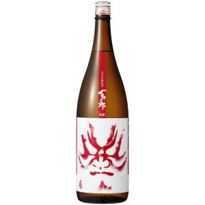 百十郎　赤面(あかづら)純米酒/蔵元林本店　1800ml (地酒)