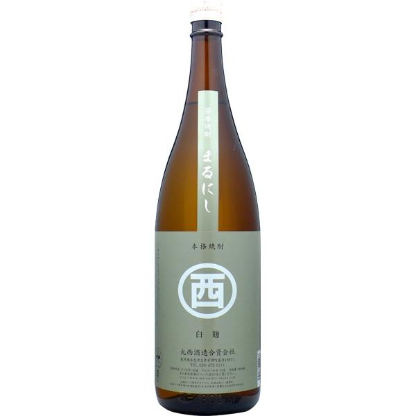 丸西 白麹　芋焼酎　25度　1800ml