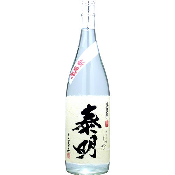 新焼酎　特蒸泰明（令和8年）　麦焼酎　25度　1800ml