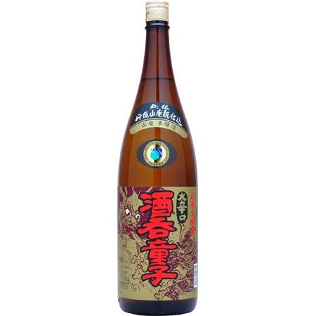 白嶺酒造　山廃 本醸造 「大辛口 酒呑童子」　1800ml (地酒)