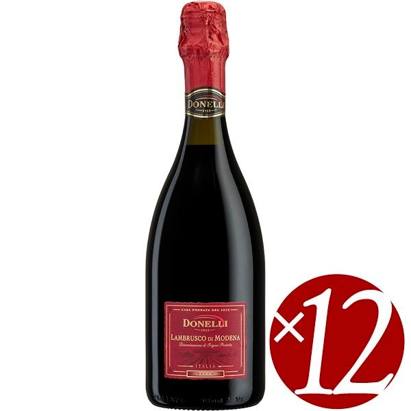 ランブルスコ・ディ・モデナ　セッコ/ドネリ社　750ml×12本 (スパークリング)