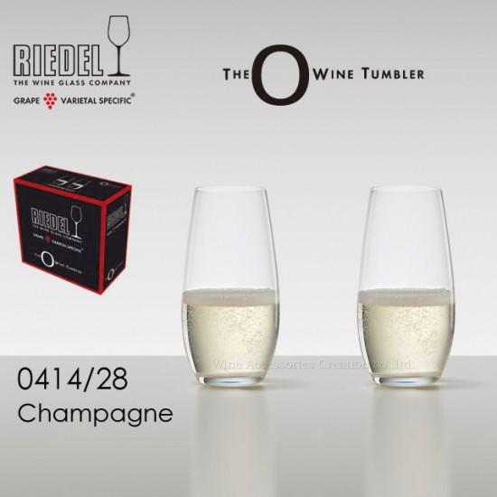 RIEDEL リーデル ジ・オー ワインタンブラー シャンパーニュ ２客セット 正規品  0414/...