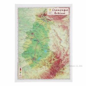 フランス3Dマップ［シャンパーニュ・アルデンヌ地方］