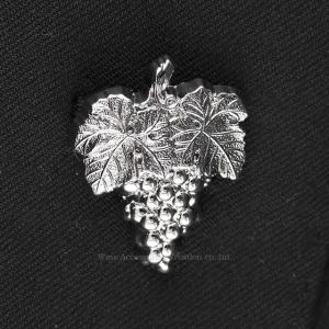 ピンバッジ ピンズ 葡萄ゴールド ソムリエバッジ ZW081PI : ワイン