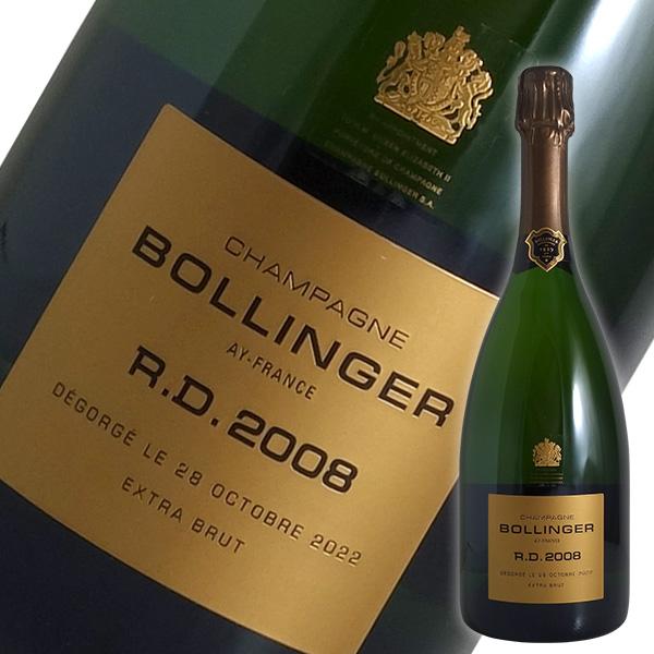 ボランジェ R.D（アール ディー） 2008年 ボランジェ(箱無し)（シャンパン）