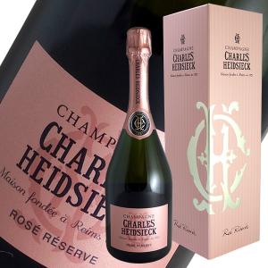 シャルル エドシック ロゼ レゼルヴ N.V年 シャルル エドシック（シャンパン）(ギフトボックス)(正規品)｜winecellarescargot