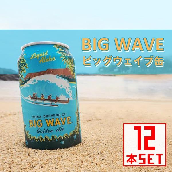 コナビール ビッグウェーブ ゴールデンエール 缶355mlx12本 ハワイアンビール