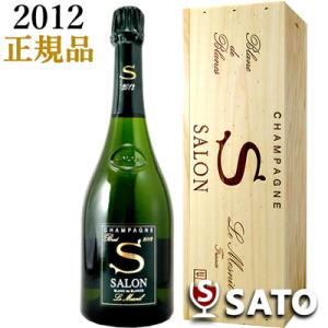 サロン　ブラン・ド・ブラン　ル・メニル　2012　泡白　750ml　木箱入り　正規品