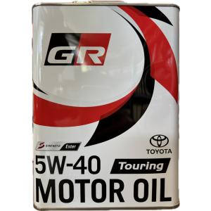 TOYOTA(トヨタ) GAZOO Racing 純正 GR MOTOR OIL Touring 5W-40 4L  08880-13005｜winegarage-takahashi