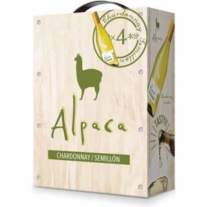 Alpaca ワイン 箱ワイン アルパカ シャルドネ セミヨン 3L×4箱入ケース