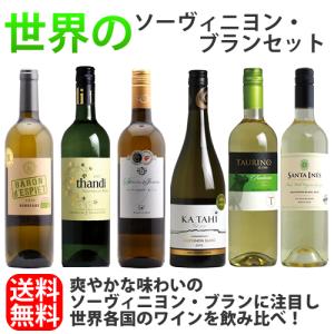 【送料無料】＜第44弾＞世界のソーヴィニヨン・ブランセット（白6本）