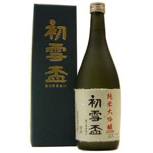 初雪盃　純米大吟醸　720ml　【専用箱入り】｜winekatayama