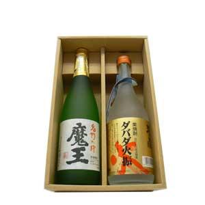 焼酎 ギフト箱入り】 名門の絆魔王720ml・小正醸造 眞酒720ml2 焼酎 ギフト箱入り】 名門の絆魔王720ml・小正醸造 眞酒720ml2
