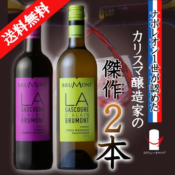 お酒 ギフト ワイン 4000円 高級 熨斗 赤 白  2本セット フランス 750ml