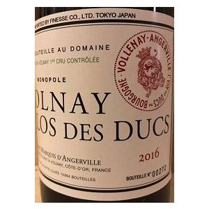 2016年 ヴォルネイ・プルミエ・クリュ・クロ・デ・デュック( 生産者  