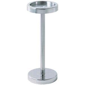 ワインクーラースタンド L イタリア製 ステンレス 受け皿口径195mm_　.