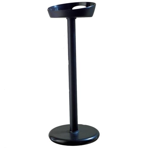 ワインクーラースタンド ブラック イタリア製 受け皿口径195mm_　.