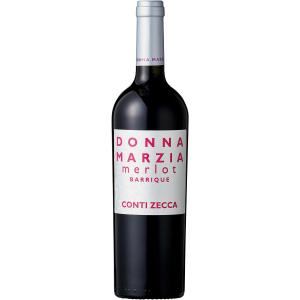 ドンナ　マルツィア　メルロー オーク樽熟成　2021　コンティゼッカ　750ml　赤ワイン フルボディ  イタリア プーリアwine ワイン ギフト 750ML
