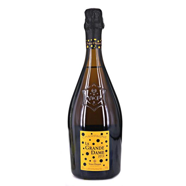 ヴーヴ クリコ ラ グランダム 2012 草間彌生 コラボボトル 箱なし シャンパン VEUVE C...