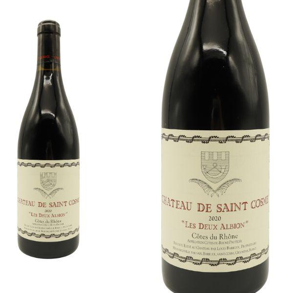 シャトー ド サン コム コート デュ ローヌ レ ドゥー アルビオン ルージュ 2022 シャトー...