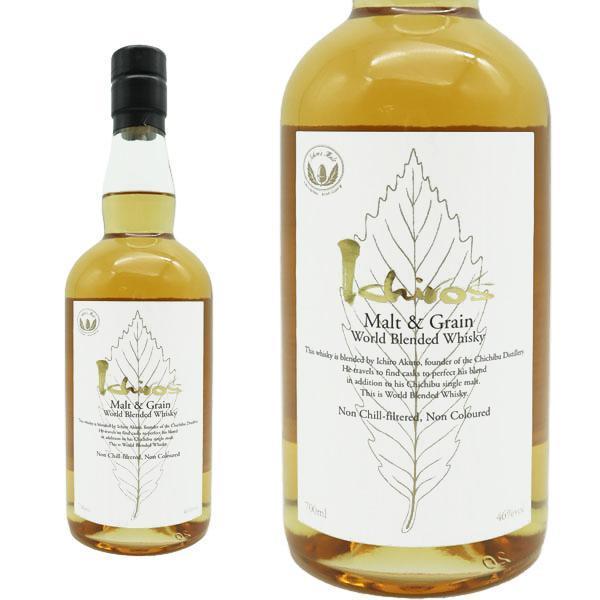 【正規品】イチローズ モルト グレーン ワールド ブレンデット ウイスキー ホワイトラベル ノンチル...