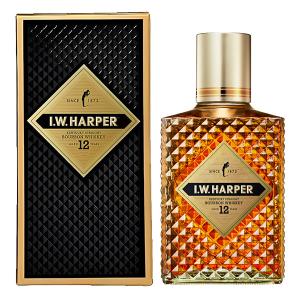 【あすつく】【正規品 箱入】I.W.ハーパー 12年 ケンタッキー ストレート バーボン ウイスキー 700ml 43％｜wineuki2
