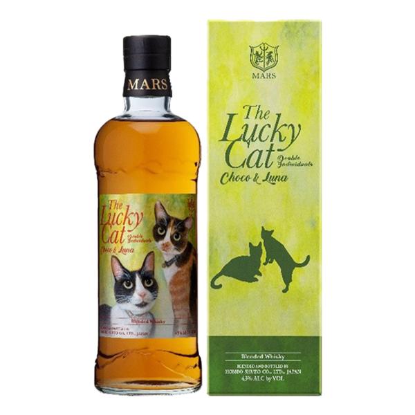 【箱入 正規品】ザ ラッキーキャット ダブル インディヴィジュアルズ チョコ＆ルナ ブレンデッド ウ...
