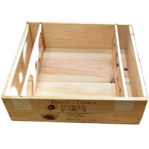 ワイン木箱 6本用木箱 平箱 送料1個口で3箱まで 代金引換不可 離島不可