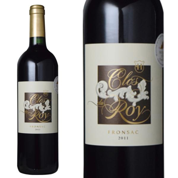 クロ デュ ロワ 2011 ヴィニョーブル エルムエ シャトー元詰 AOCフロンサック 飲み頃15年...