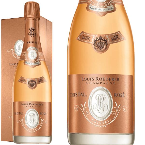 【豪華ギフト箱入】ルイ ロデレール クリスタル ロゼ ヴィンテージ 2014 豪華ギフト箱入 AOC...