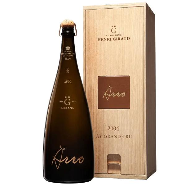 【大型マグナム 木箱入り】アンリ ジロー アロー (Arro) シャンパーニュ グラン クリュ アイ...
