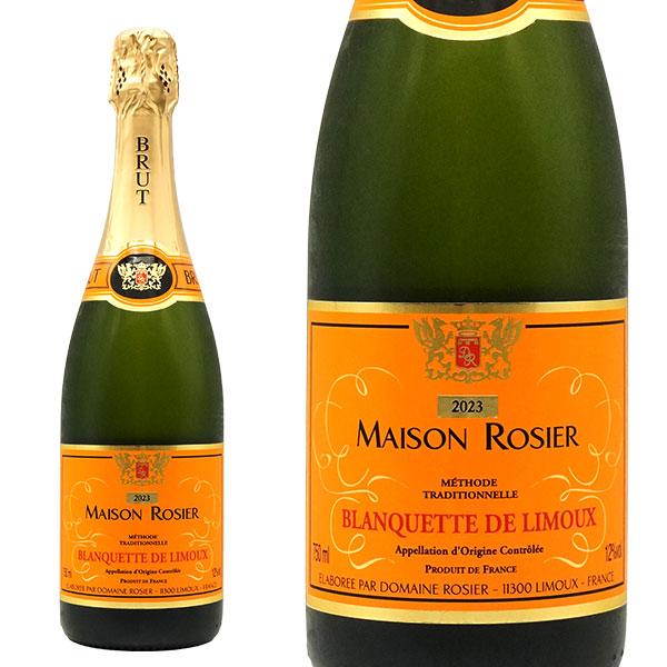 ブランケット ド リムー メゾン ロジェ ブリュット ミレジメ 2023 ドメーヌ ロジェ AOCブ...