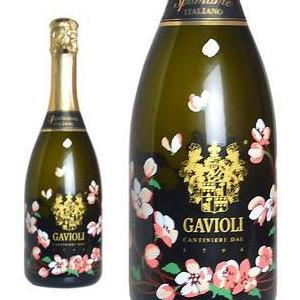 スプマンテ  エクストラドライ  フラワーボトル  ガヴィオリ家  750ml  （イタリア  スパ...