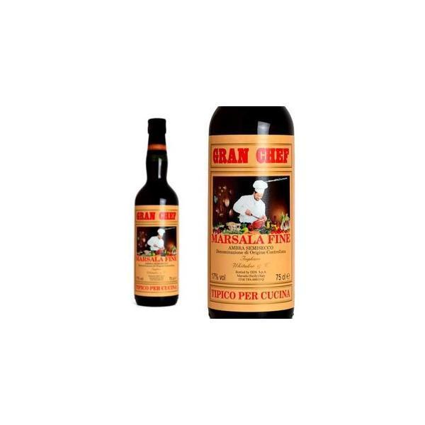 グラン・シェフ  マルサラ  フィーネ  フローリオ社  750ml  17％  （白ワイン・イタリ...