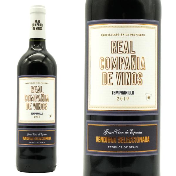 レアル コンパニーア デ ビノス テンプラニーリョ ベンディミア セレクシオナダ 2019 カスティ...